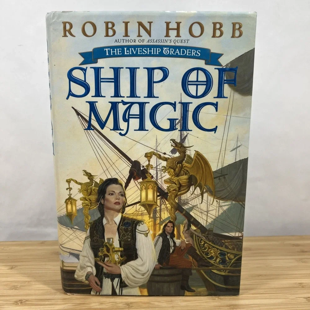 Robin Hobb Lot 2 1st Edition 1st Print Assassin's Quest Ship of Magic Hardcover